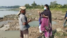 অবৈধভাবে নদী থেকে মাটি কাটার দায়ে ৯ জনের কারাদণ্ড,ভ্রাম্যমাণ আদালতের অভিযান