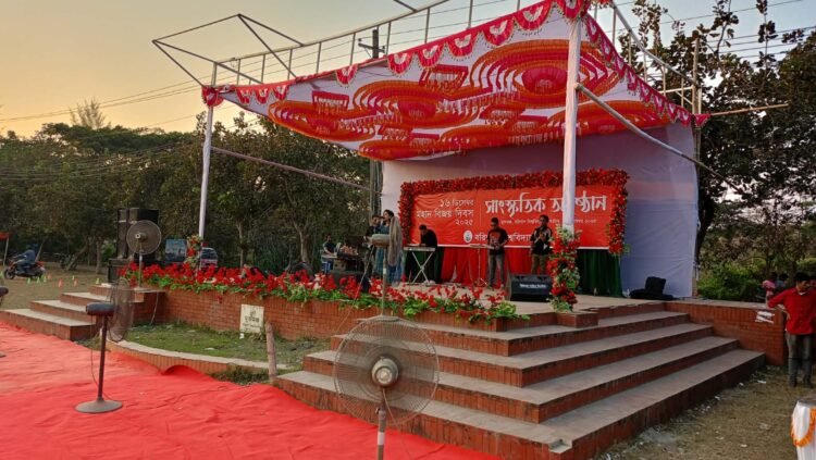 বিজয় দিবসে বরিশাল বিশ্ববিদ্যালয়ে সাদামাটা আয়োজন, ক্ষুব্ধ শিক্ষার্থীরা