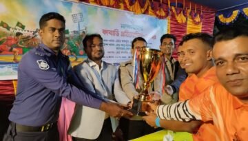 মাদকবিরোধী কাবাডি প্রতিযোগিতা কাঠালিয়ায়: ঝালকাঠি কাবাডি দলের বিজয়