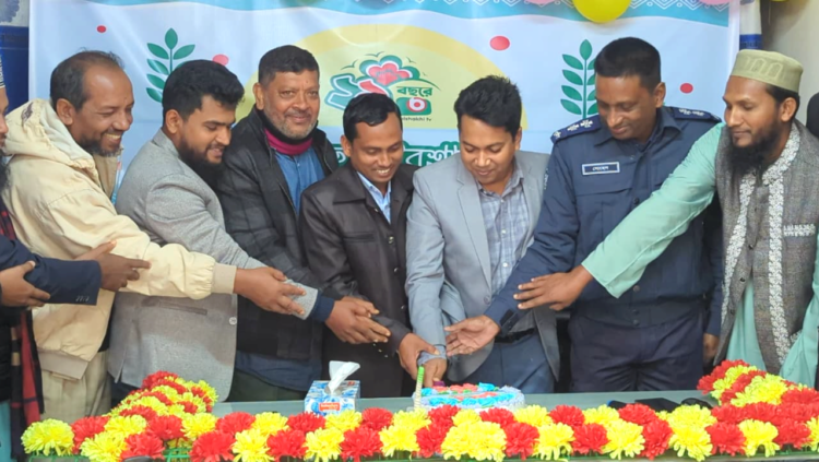 রাঙ্গাবালীতে বৈশাখী টেলিভিশনের ২১তম বর্ষপূর্তি উদযাপন