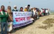 ‎নলডাঙ্গায় সম্পত্তি দখল নিয়ে হামলা, আসামীদের গ্রেফতারের দাবিতে গ্রামবাসীর মানববন্ধন