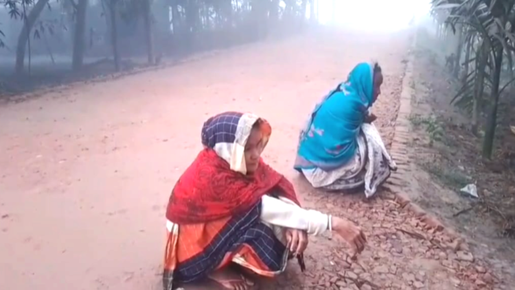 চাবাগান শ্রমিকরা শীতের দাপটে মানবেতর জীবনযাত্রা