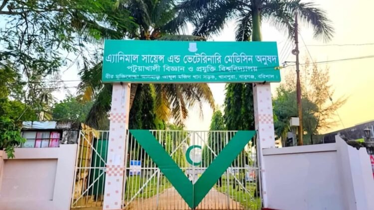 পটুয়াখালী ভার্সিটির, এএনএসভিএম অনুষদে নষ্ট অধিকাংশ প্রজেক্টর, নেই সাউন্ড সিস্টেম: চরম ভোগান্তিতে শিক্ষার্থীরা