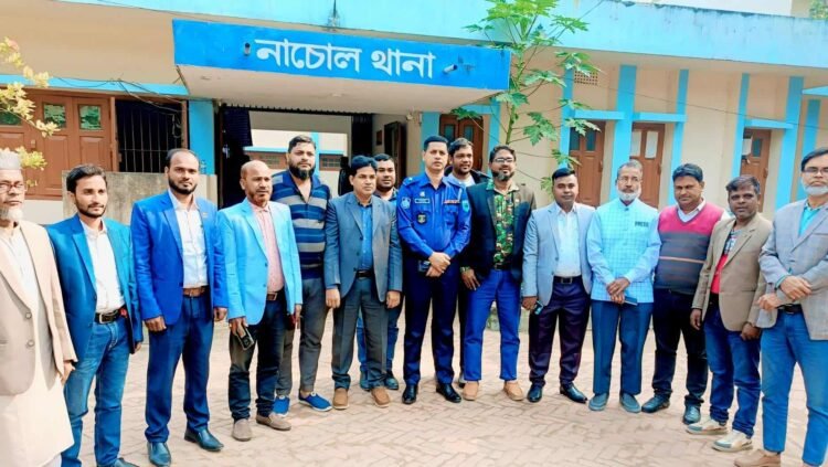 নাচোলকে একটি শান্তিপূর্ণ ও অপরাধমূলক উপজেলা হিসাবে গড়তে চাই। নবাগত ওসি আছলাম