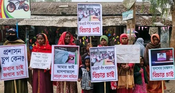 জয়পুরহাটে কৃষকদলের নেতাকে মারপিট, সড়ক অবরোধ করে প্রতিবাদ