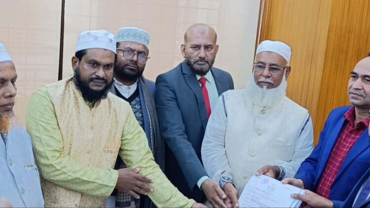 ভোলা- ৪ আসনে জামায়াত প্রার্থী’র  মনোনয়ন পত্র দাখিল