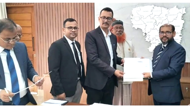 সুনামগঞ্জ-৪ ও সুনামগঞ্জ-৫ আসনে জাতীয় পার্টির দুইজন প্রার্থীর মনোনয়নপত্র দাখিল