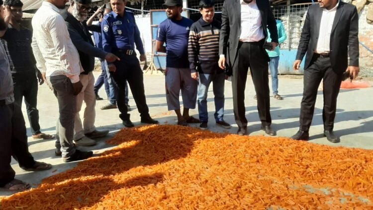 শিশু খাদ্যে রং মেশার অপরাধে ব্যবসায়ীর জরিমানা