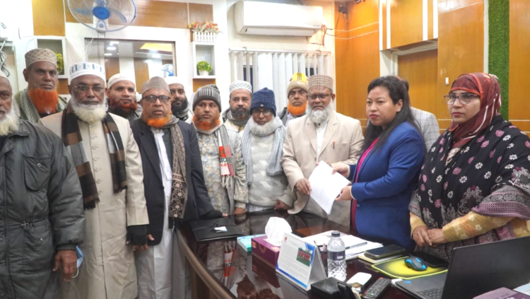 ধুনট উপজেলায় বগুড়া-৫ আসনের প্রার্থীদের মনোনয়নপত্র দাখিল