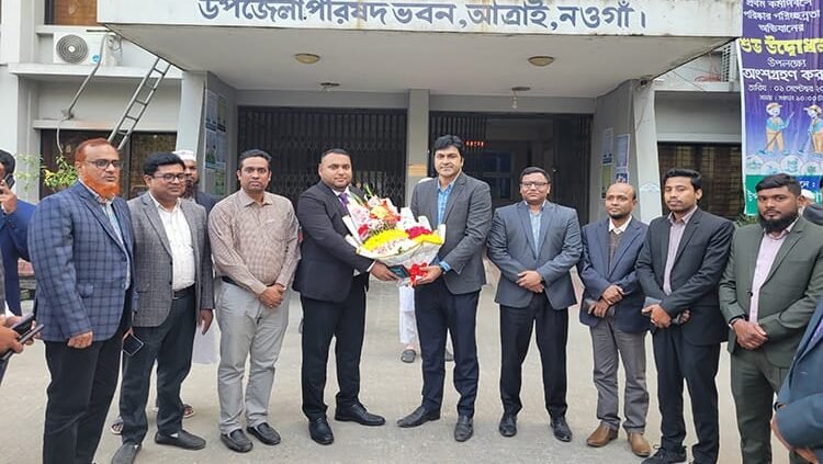 আত্রাইয়ে নতুন ইউএনও হিসেবে যোগ দিলেন শেখ মো. আলাউল ইসলাম