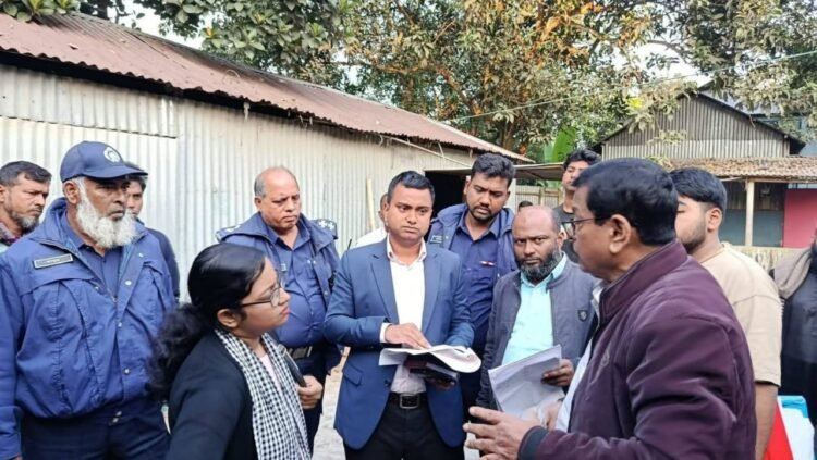 রায়গঞ্জে অবৈধ জর্দা ফ্যাক্টরিতে অভিযান ও জরিমানা আদায়