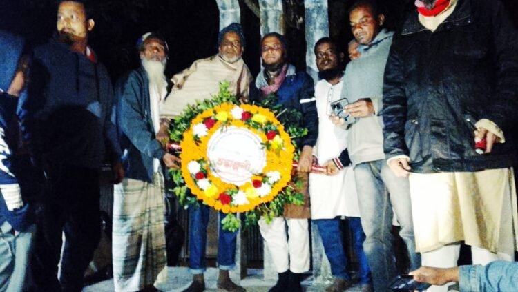 রায়গঞ্জে বিজয়ের ফসল গরীবের ঘরে উঠুক, ঐক্যই চেতনা চেতনাই উন্নতি