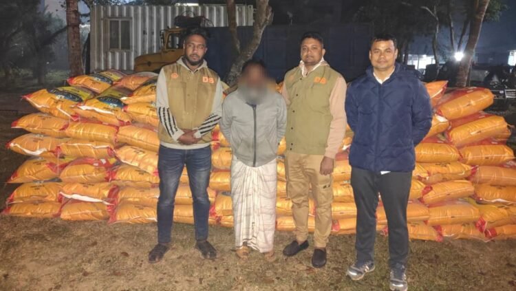 ভারতীয় জিরাসহ একব্যক্তি আটক