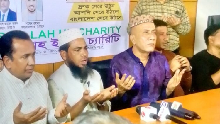 জাতীয় ঐক্য ধরে রাখতে খালেদা জিয়ার  সুস্থ্যতা অপরিহার্য