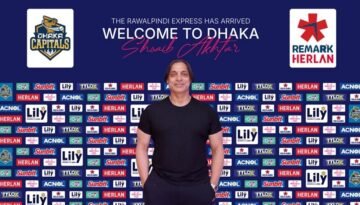 ঢাকার মেন্টর হিসেবে বাংলাদেশে আসলেন শোয়েব আখতার