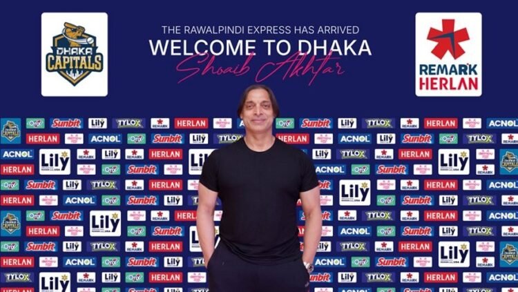 ঢাকার মেন্টর হিসেবে বাংলাদেশে আসলেন শোয়েব আখতার