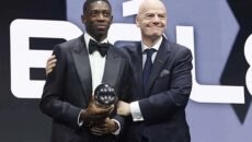 ফিফার বর্ষসেরা ডেম্বেলে