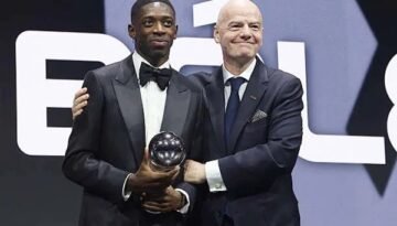 ফিফার বর্ষসেরা ডেম্বেলে