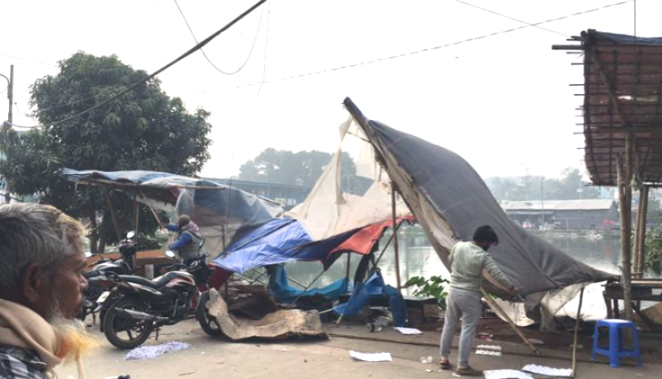 মাদারীপুর শিবচরে ভ্রাম্যমাণ আদালতের অভিযান: জরিমানা ও অবৈধ স্থাপনা উচ্ছেদ