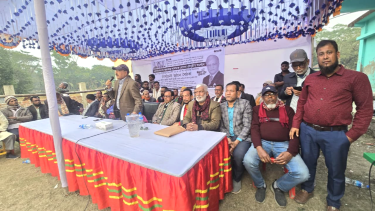 ধানের শীষের সমর্থনে দুমকিতে উঠান বৈঠক