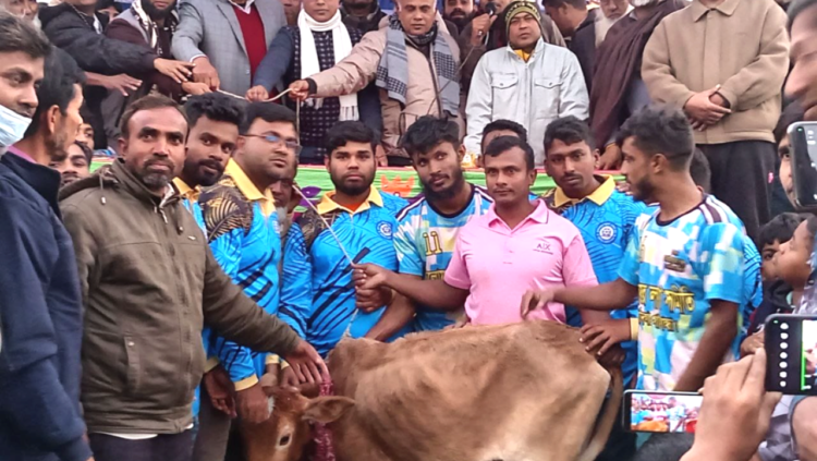 ঘোড়াঘাটে প্রীতি ফুটবল টুর্নামেন্ট অনুষ্ঠিত, চ্যাম্পিয়ন গোবিন্দগঞ্জ