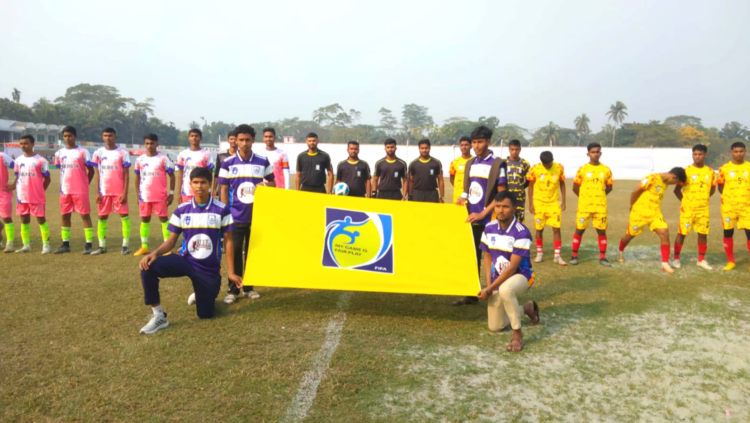 পিরোজপুরে অনুর্ধো ১৭ জাতীয় ফুটবল চ্যাম্পিয়ানশীপ ২০২৫ উদ্ধোধন