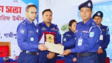 গাজীপুর জেলার শ্রেষ্ঠ এসআই নির্বাচিত শ্রীপুর থানার মতিউর রহমান