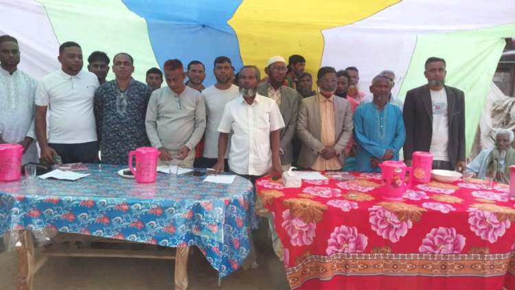 আমতলীতে এডভোকেট  দীপেন দেওয়ানের পক্ষে বিএনপির উঠান বৈঠক সম্পন্ন