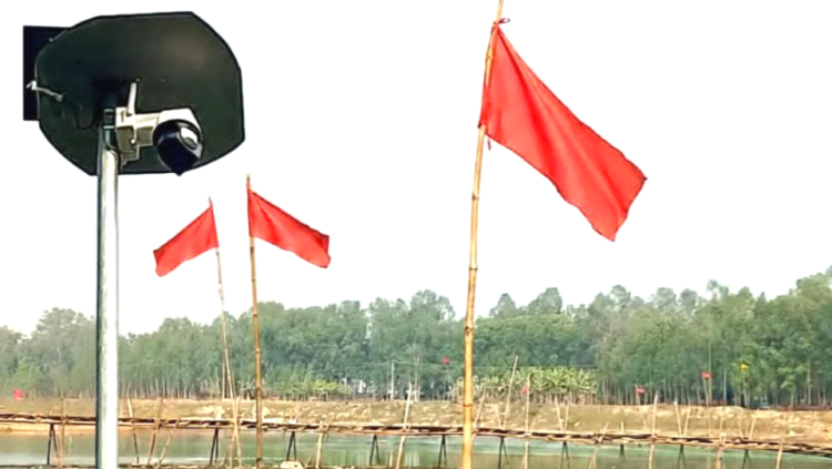 নওগাঁয় চো/র ধরতে নদীতে সিসি ক্যামেরা