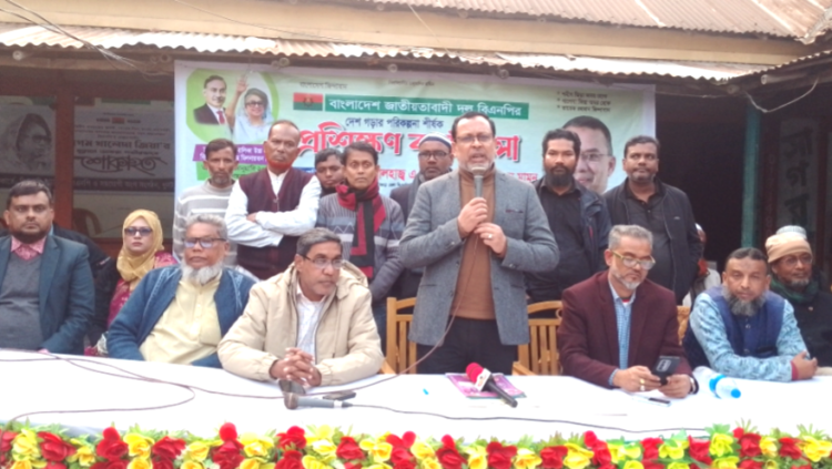 দেশের উন্নয়নে ধানের শীষের বিজয় জরুরি — তৌহিদুল আলম মামুন