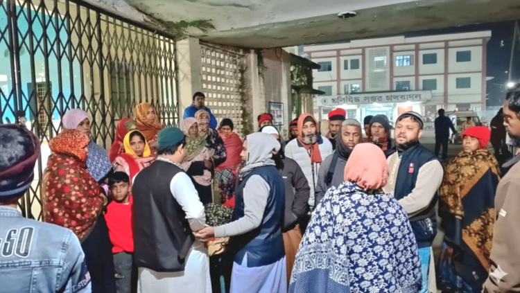 ঝিনাইদহে মেয়ের বাড়ি যাওয়ার পথে ট্রাকচাপায় প্রাণ গেল বৃদ্ধ নারীর