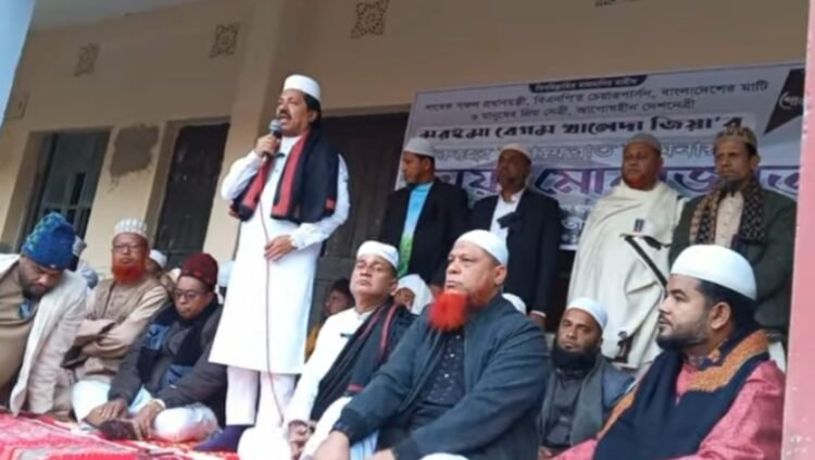 লালমোহনে খালেদা জিয়ার মৃত্যুতে দোয়া মাহফিল অনুষ্ঠিত