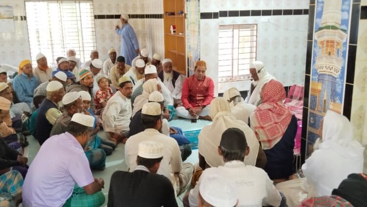 চরফ্যাশন আবদুল্লাপুরে বেগম খালেদা জিয়ার রুহের মাগফেরাত কামনায় দোয়া মাহফিল