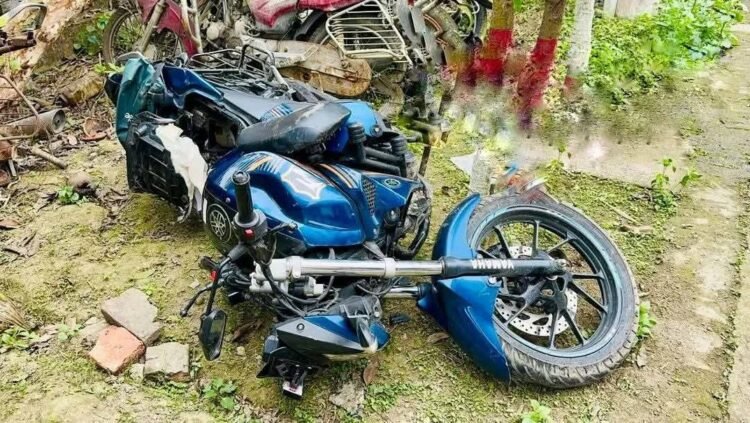 মোটরসাইকেল ও রাজিব পরিবহনের বাসের সংঘর্ষে নিহত ১ আহত ১