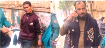 তারেক রহমানের বাসার সামনে থেকে সন্দেহভাজন দুইজন আটক