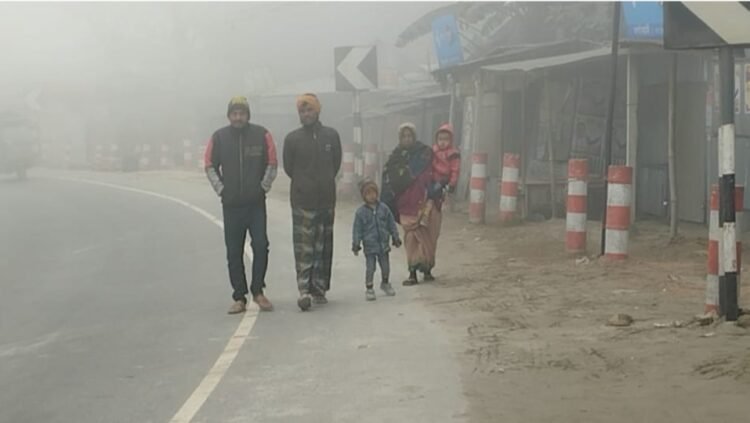কুড়িগ্রামে শীতে বিপর্যস্ত নদীবেষ্টিত চরাঞ্চলের মানুষ, জীবন-জীবিকা থমকে গেছে। স্বাস্থ্যসেবা ও কৃষি ঝুঁকিপূ