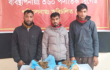 সেনাবাহিনীর অভিযানে ৩ মাদক ব্যবসায়ী আটক