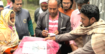 মেঘনার মৈশারচরে শীতার্তদের মাঝে নাজমুল হাসানের শীত বস্ত্র কম্বল বিতরণ