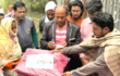 মেঘনার মৈশারচরে শীতার্তদের মাঝে নাজমুল হাসানের শীত বস্ত্র কম্বল বিতরণ