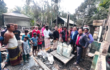 রাজারহাটে ভয়াবহ অগ্নিকান্ডে ৫পরিবারের সর্বস্ব ভস্মীভূত