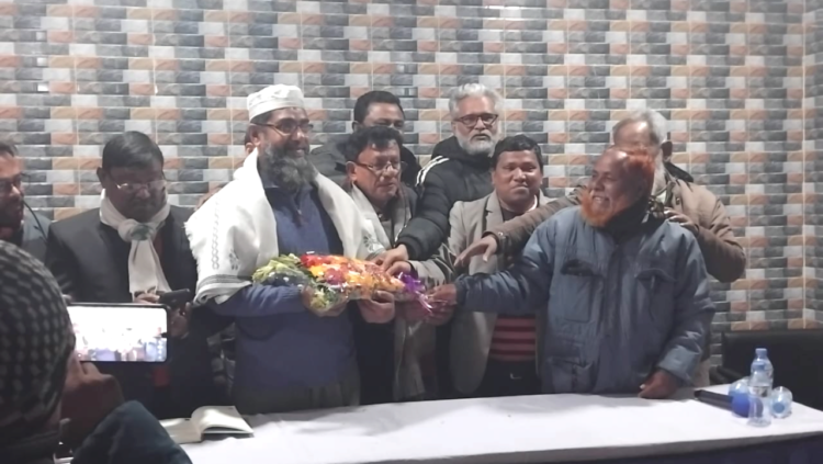 সাংবাদিকদের সঙ্গে জামায়াত প্রার্থীর শুভেচ্ছা বিনিময়, নির্বাচিত হলে নীলফামারীকে সমৃদ্ধ করার প্রতিশ্রু