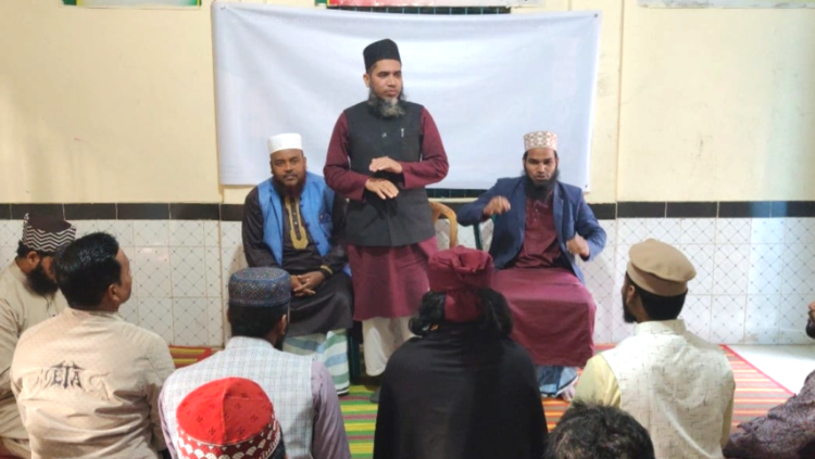 বাঞ্ছারামপুরে মাওলানা আবু নাছের এর মতবিনিময় সভা