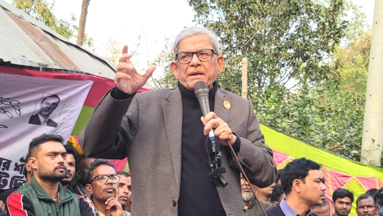 ভুল স্বপ্ন দেখিয়ে ভোট আদায়ের চেষ্টা চলছে—ঠাকুরগাঁওয়ে ধানের শীষে ভোট চেয়ে মির্জা ফখরুল