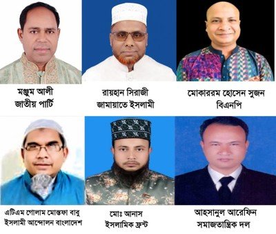 রংপুর-১ আসনে প্রতীক বরাদ্দ পেলেন ৬ প্রার্থী