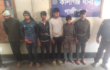 কালীগঞ্জে ১৭ মামলার আসামিসহ ছিনতাইকারী চক্রের ৬ সদস্য গ্রেপ্তার