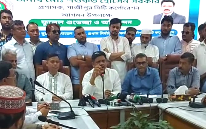 ১৮০ দিনের পরিকল্পনা নিয়ে মাঠে জিসিসি নতুন প্রশাসক শওকত হোসেন সরকার