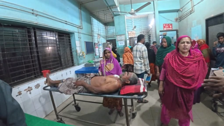 দৌলতপুরে জোড়া খুনের মামলা তুলে না নেওয়ায় সাক্ষীর বাড়িতে হামলা: আহত-১