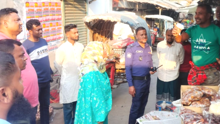 শ্যামনগর পবিত্র রমজান উপলক্ষে বাজার মনিটরিংয়ে ইউএনও, সতর্ক করলেন সবাইকে
