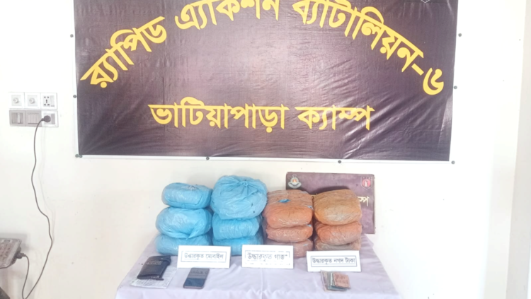 গোপালগঞ্জের পৃথক দুটি অভিযান পরিচালনা করে মাদক ও মাদক ব্যবসায়ীকে গ্রেফতার করেছে খুলনা র‍্যাব-৬
