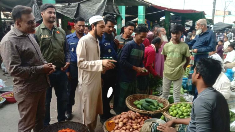 বালিয়াকান্দিতে বাজার মনিটরিং অভিযানে এক ব্যবসায়ীকে অর্থদণ্ড
